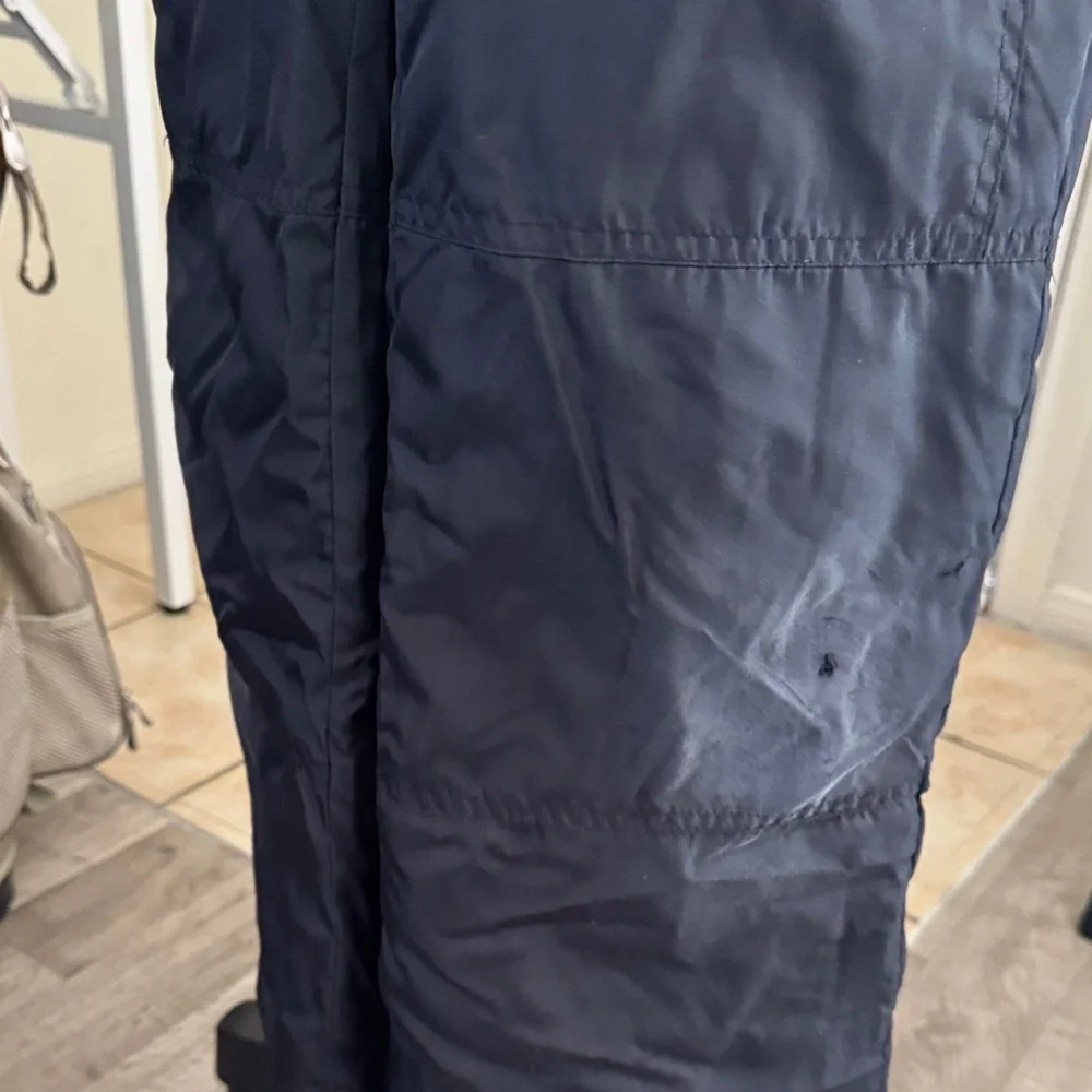 Sportoli kids Black Snow Bib Overalls size small 8